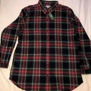 L.L BEAN FLANNEL